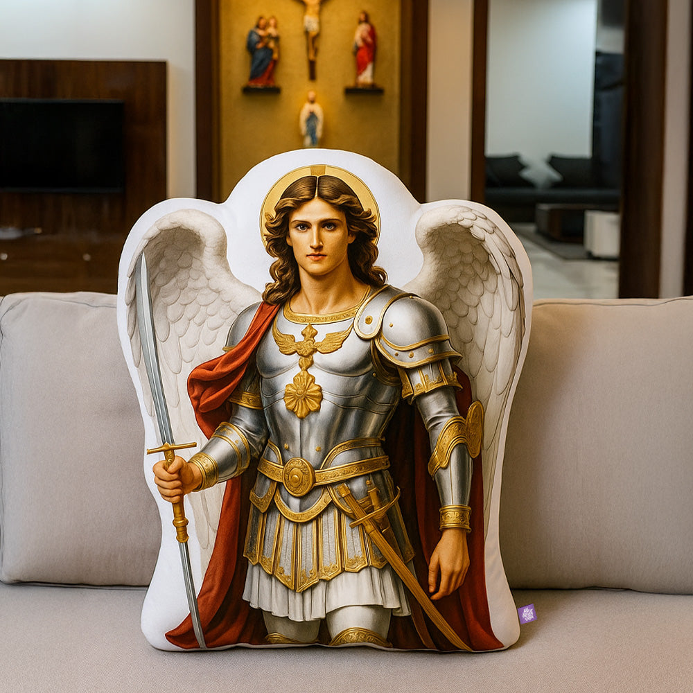 Almohadas cristianas con forma personalizada