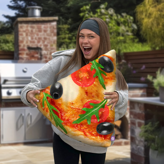 Almohada Decorativa de Rebanada de Pizza por All About Vibe