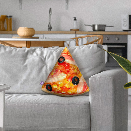 Almohada Decorativa de Rebanada de Pizza por All About Vibe