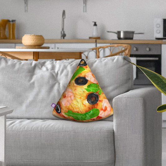 Almohada Decorativa de Rebanada de Pizza por All About Vibe