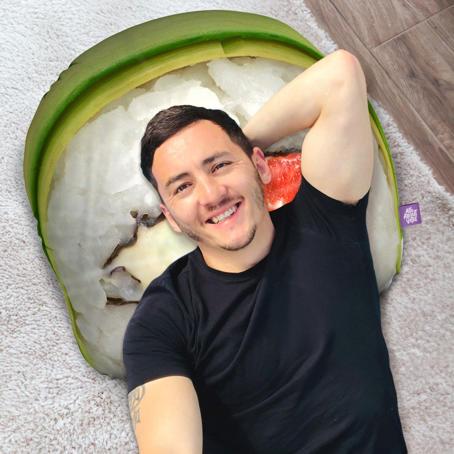 Sushi Throw Pillow By All About Vibe