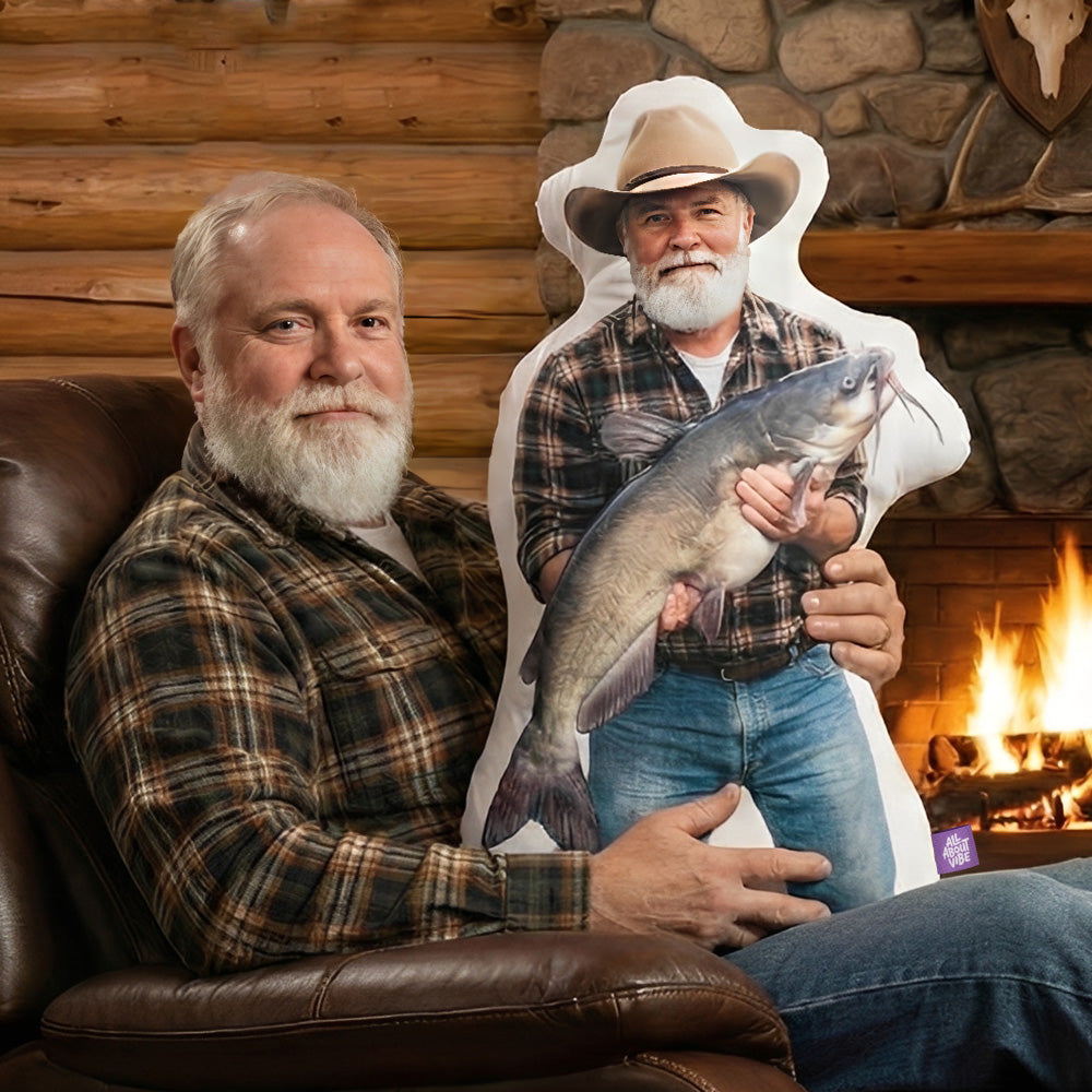 Custom Trophy Fish Pillow