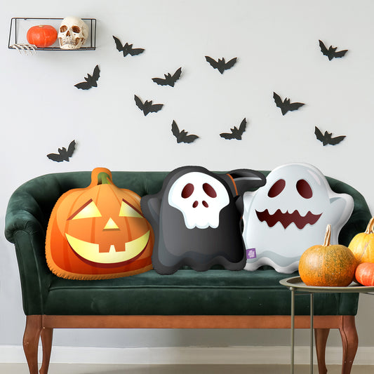16" Small Size Halloween Decoration 3pcs Pillow Set