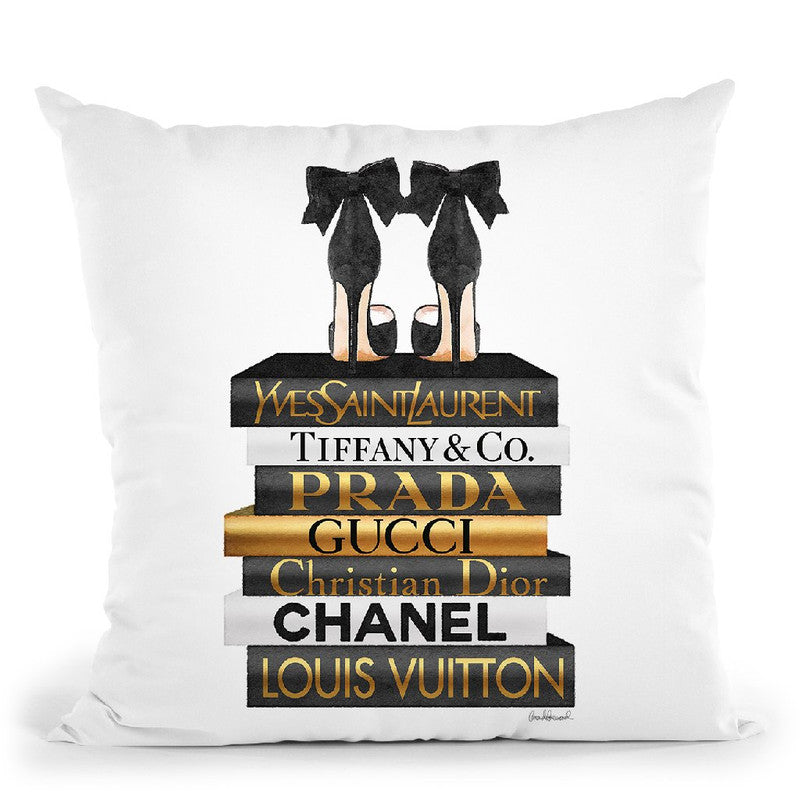 New Books Grey Blue With Black Pug Throw Pillow By Amanda Greenwood – All  About Vibe