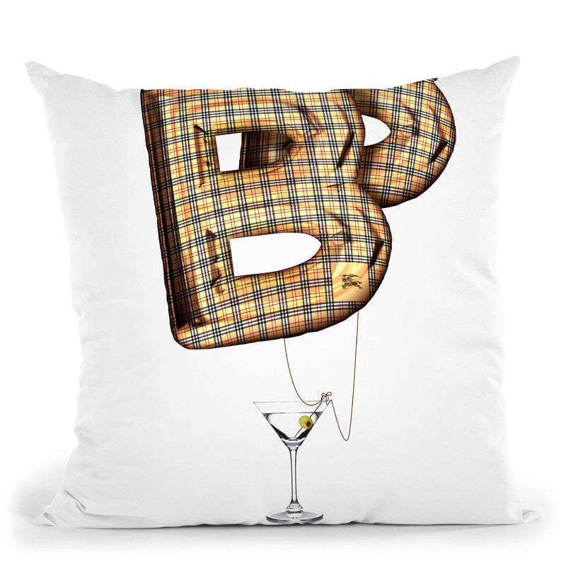 Letter Throw Pillows All About Vibe