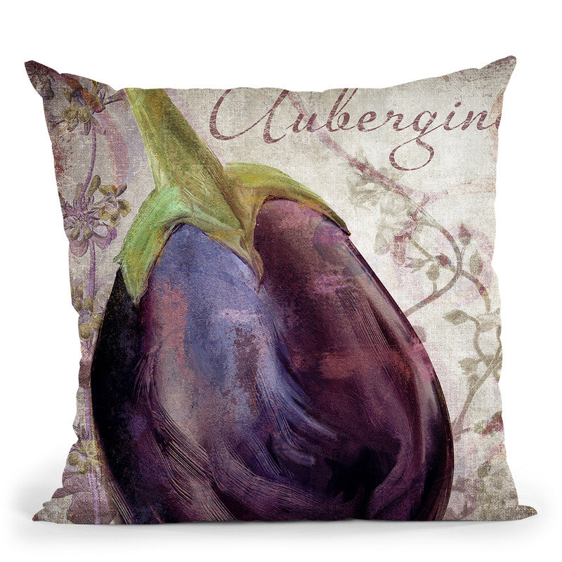 Eggplant Throw Pillows All About Vibe