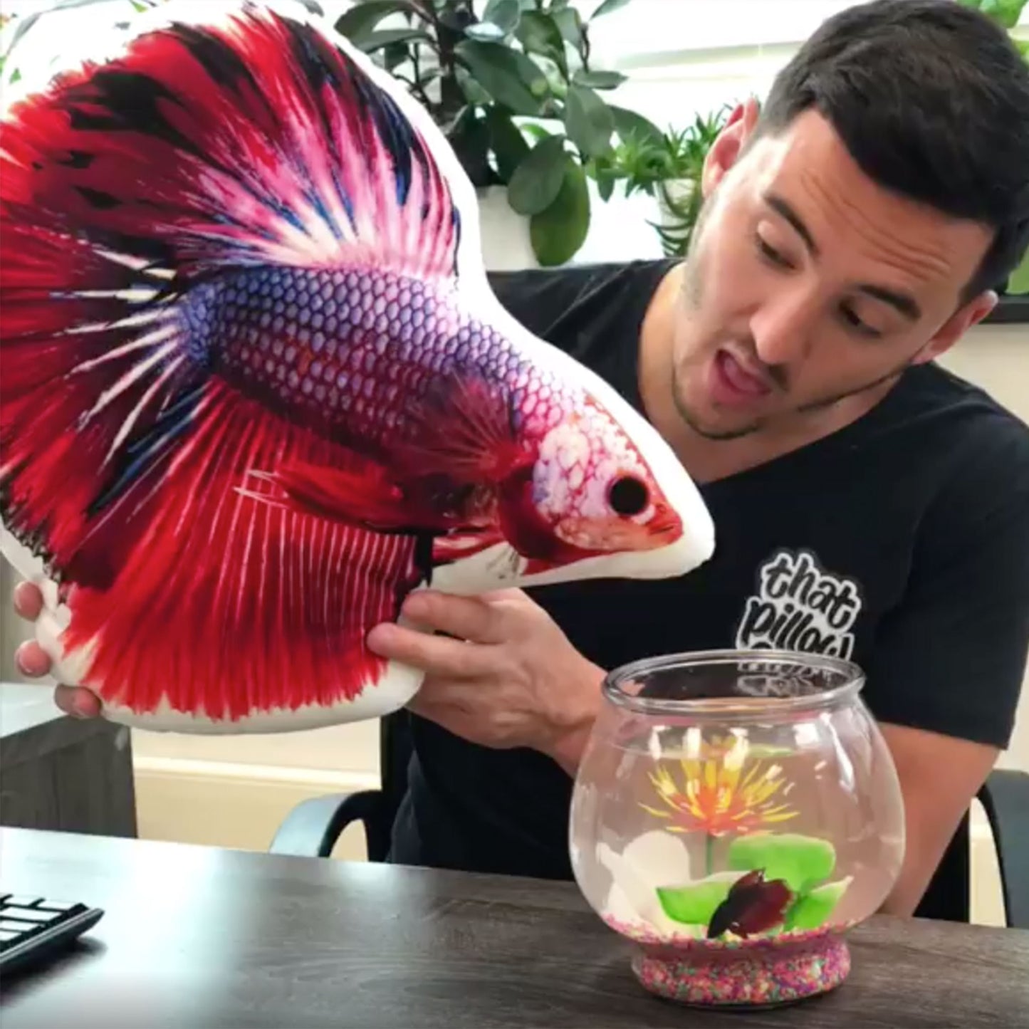 Fish Custom Shaped Pillow