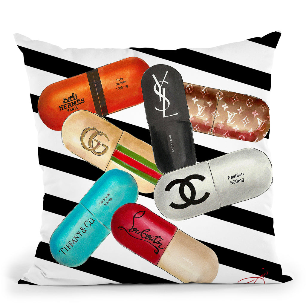 Hermes Throw Pillows All About Vibe