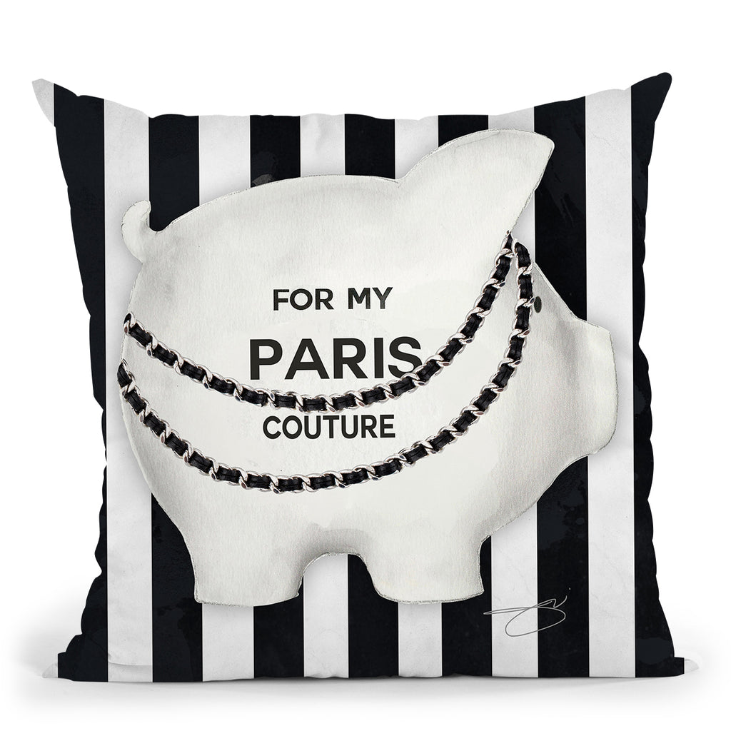 Poision Couture Throw Pillow By Jodi Pedri
