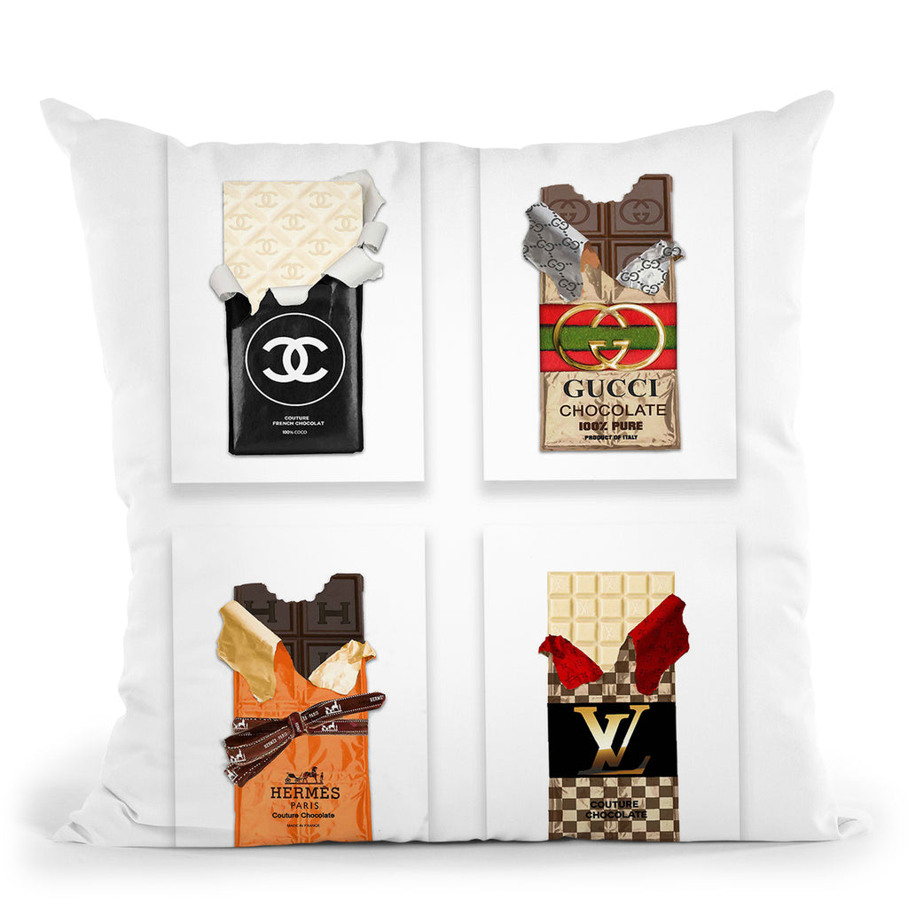 Chocolate Throw Pillows All About Vibe