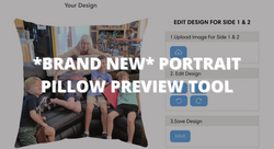 *NEW* Portrait Pillow Preview Tool