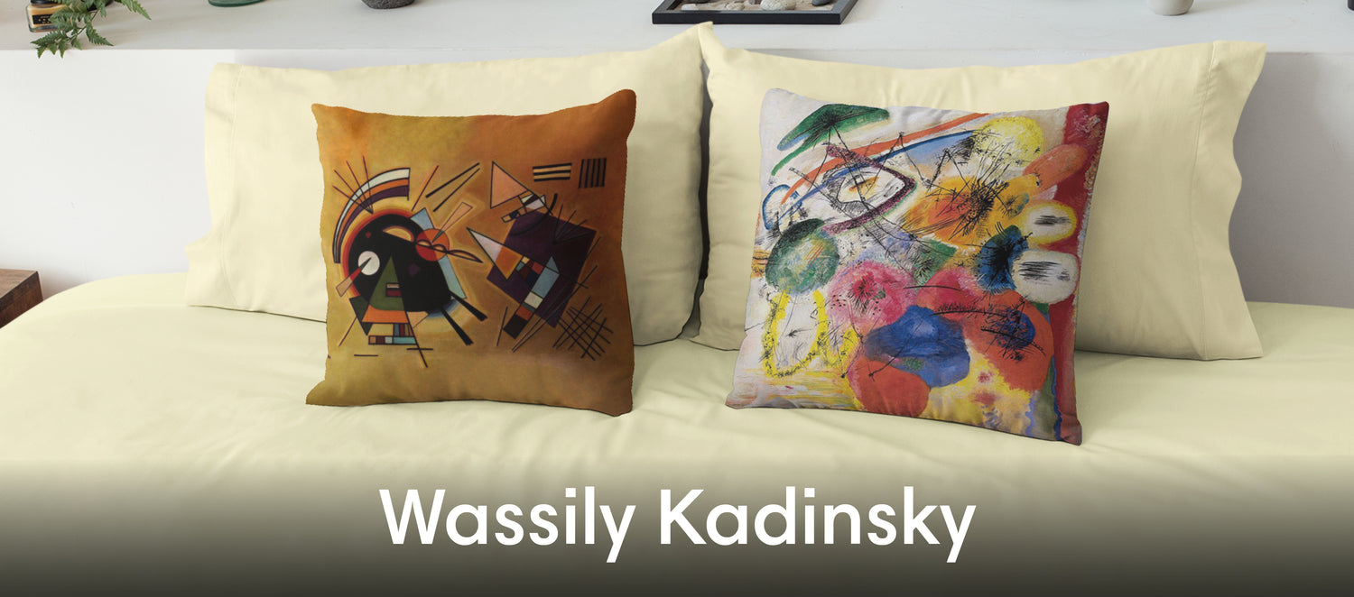 Wassily Kadinsky Throw Pillows