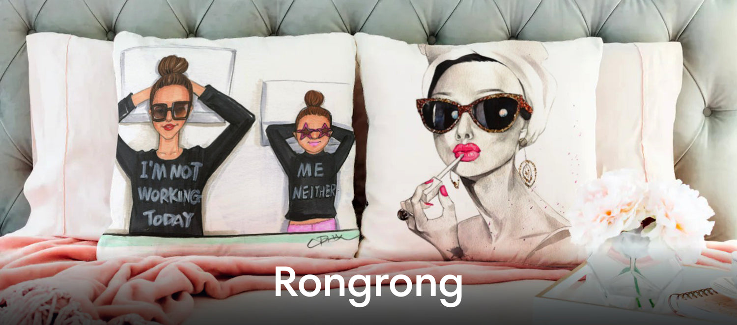 Rongrong Throw Pillows