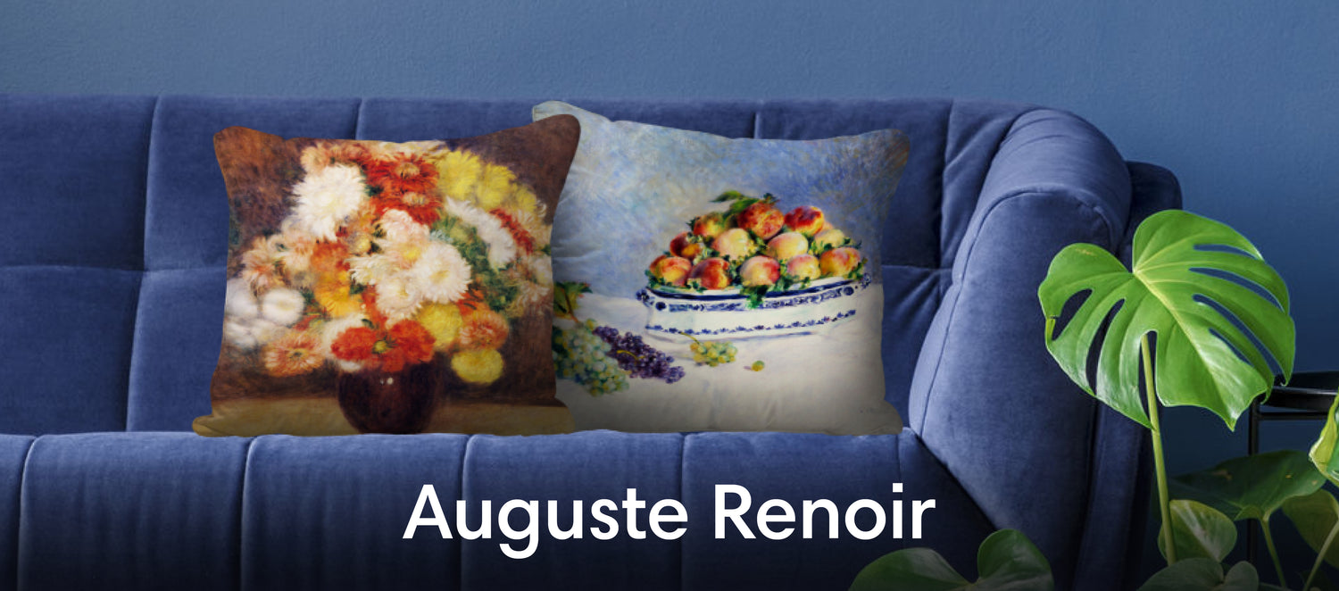 Auguste Renoir Throw Pillows