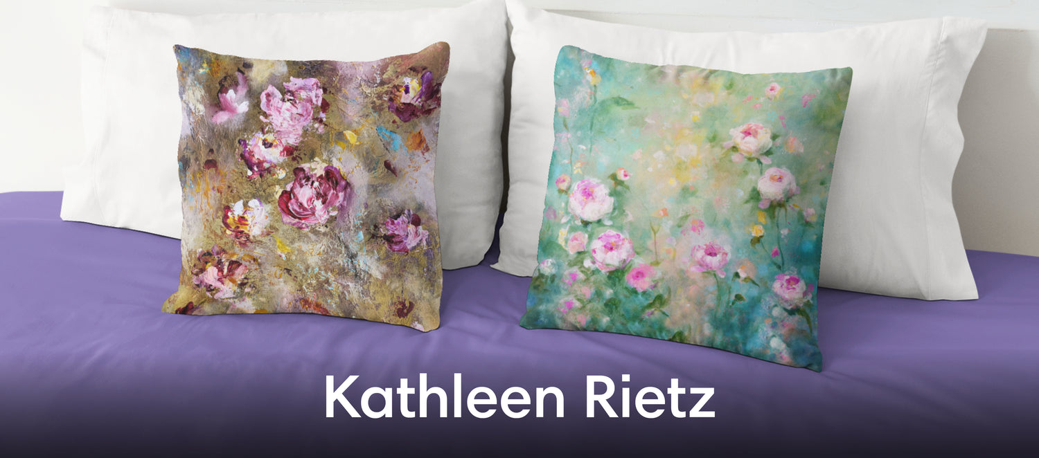 Kathleen Rietz Throw Pillows