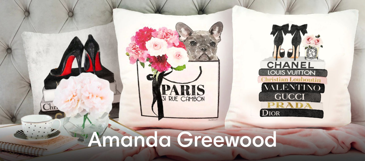 Amanda Greenwood Throw Pillows - All About Vibe