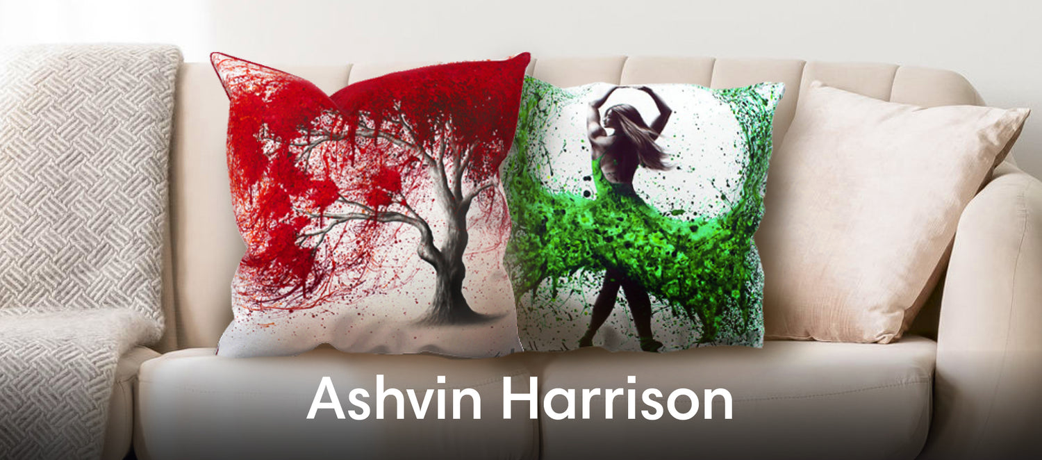 Ashvin Harrison Throw Pillows