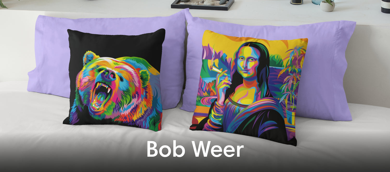Bob Weer Throw Pillows