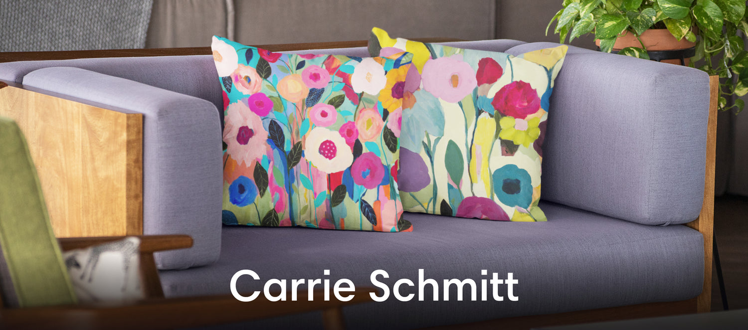 Carrie Schmitt Throw Pillows
