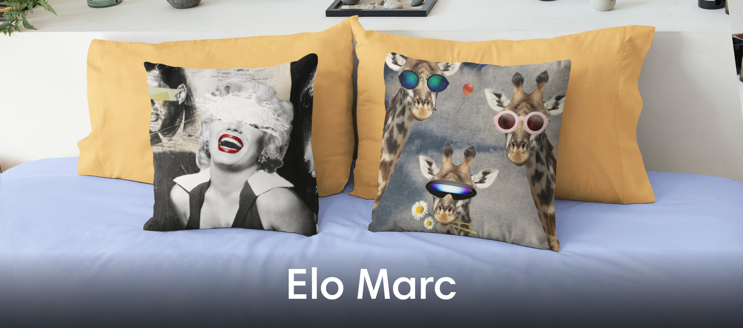 Elo Marc Throw Pillows