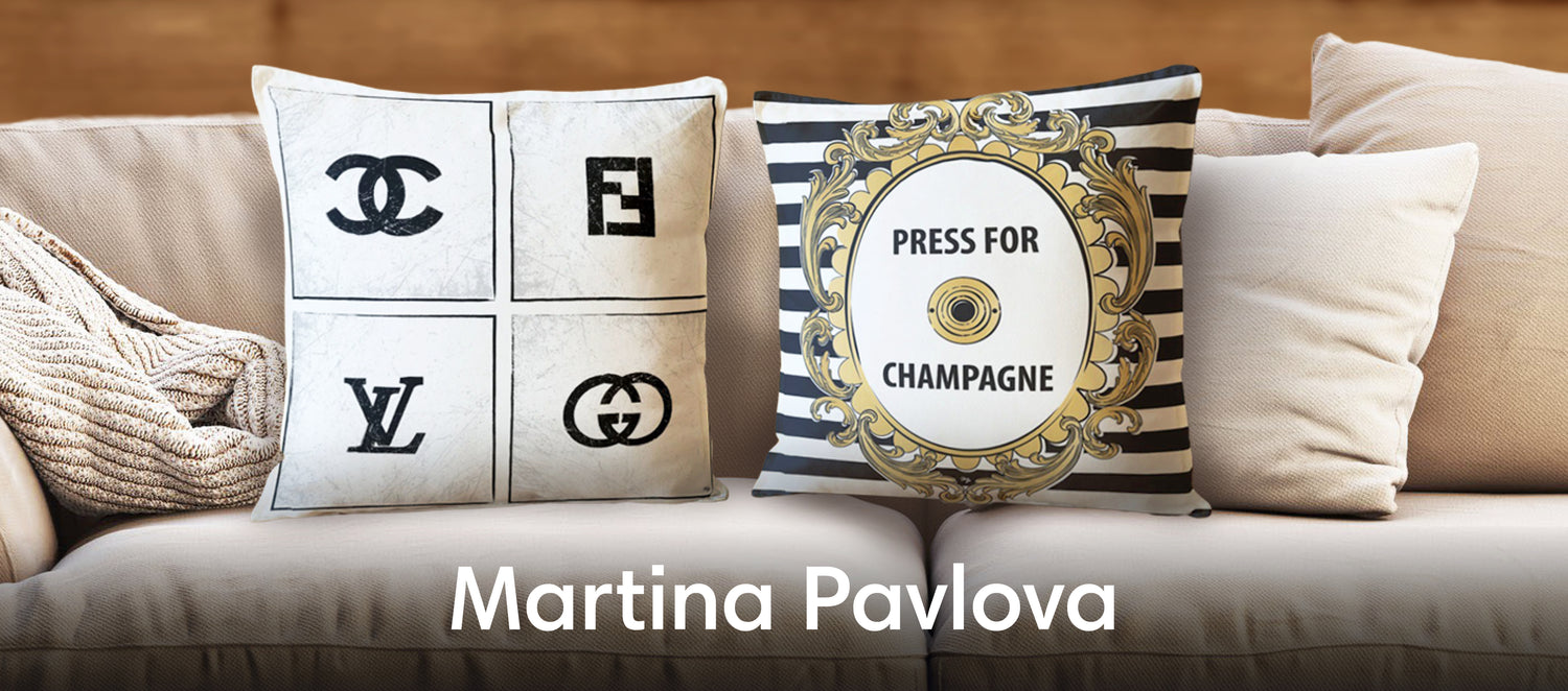 Martina Pavlova Throw Pillows