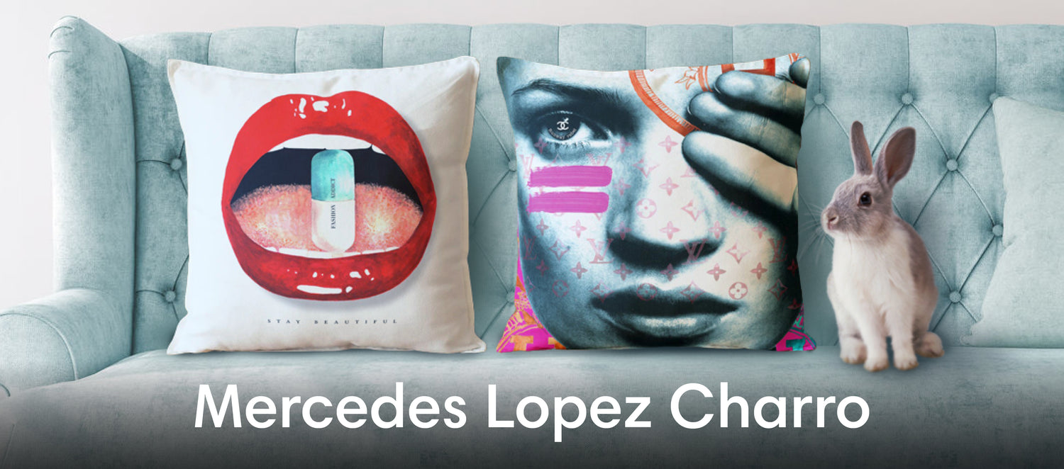 Mercedes Lopez Charro Throw Pillows