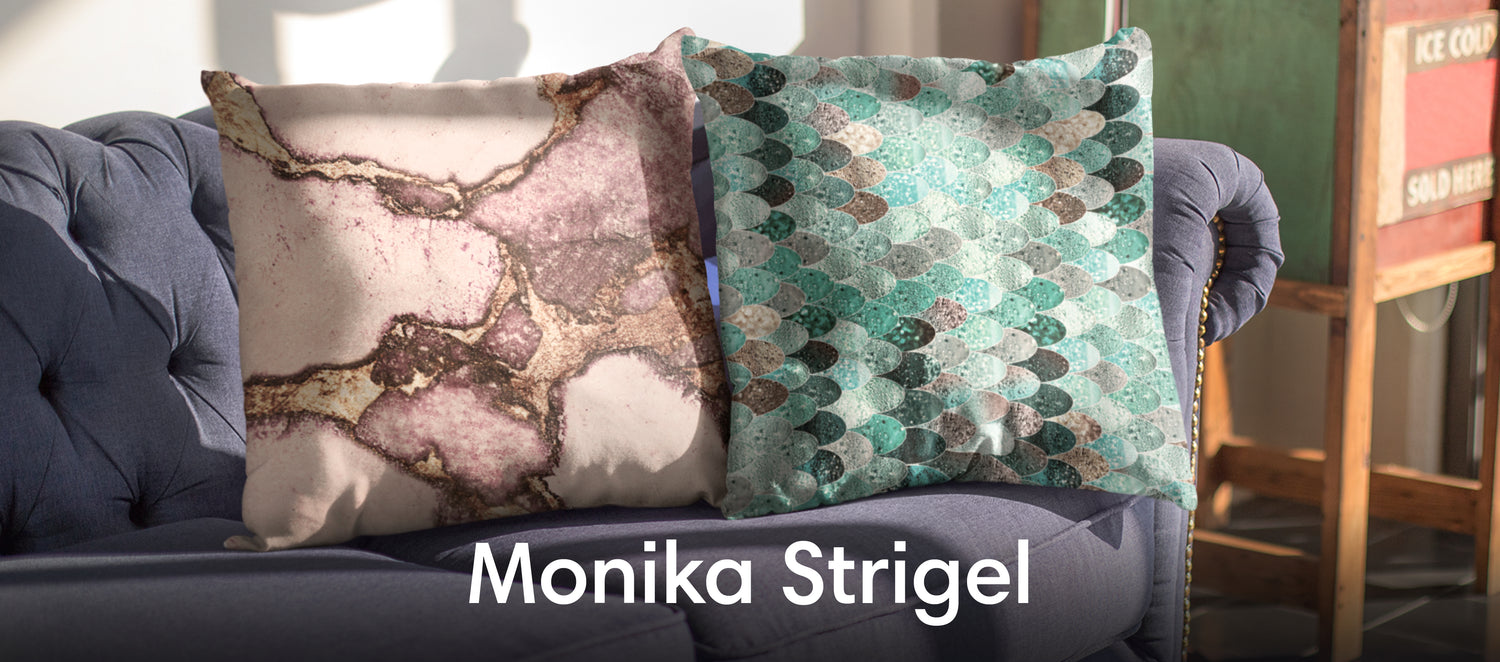 Monika Strigel Throw Pillows