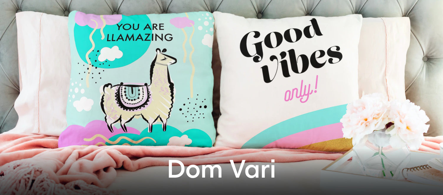 Dom Vari Throw Pillows