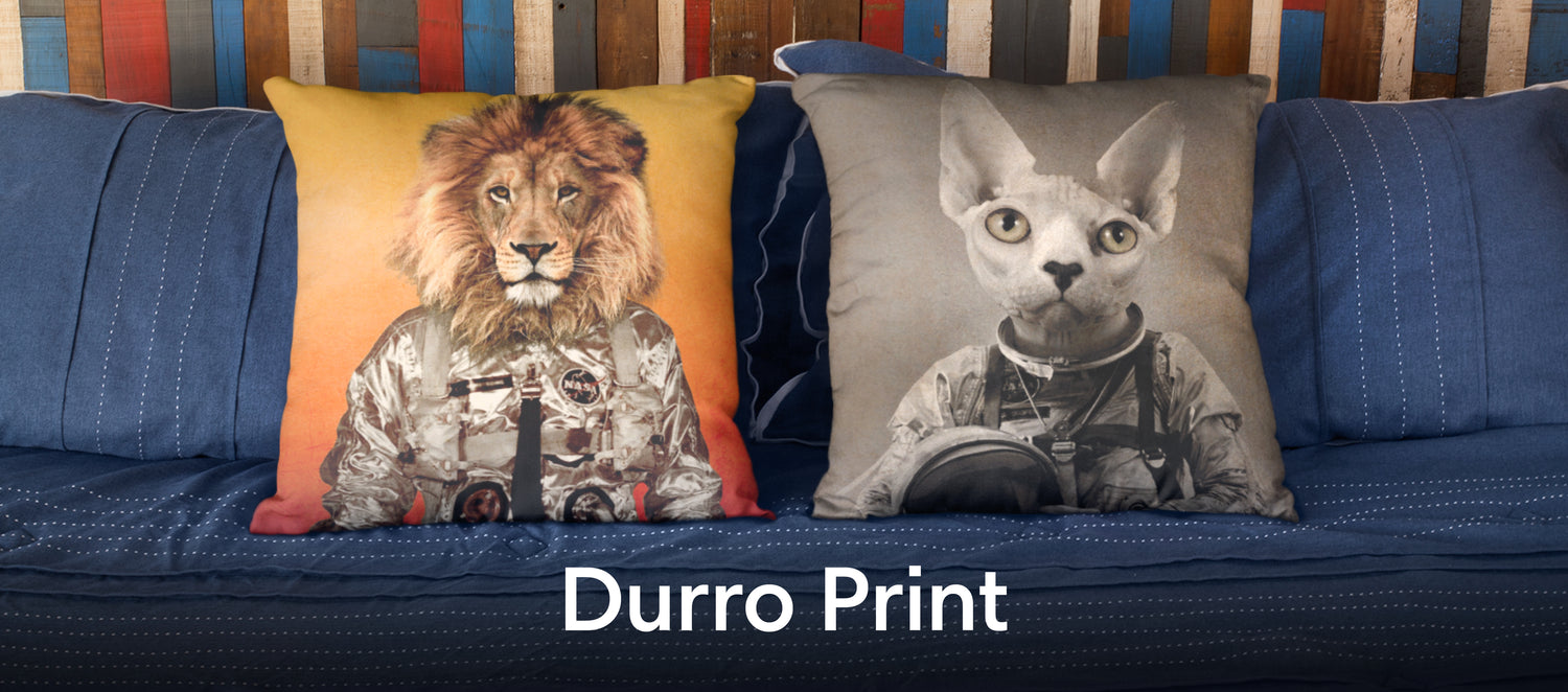 Durro Print Throw Pillows