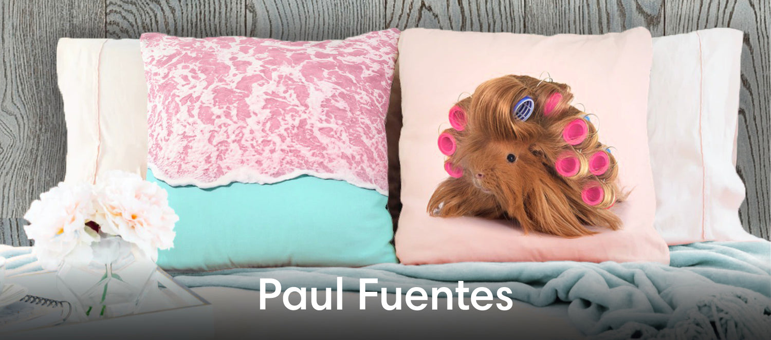 Paul Fuentes Throw Pillows