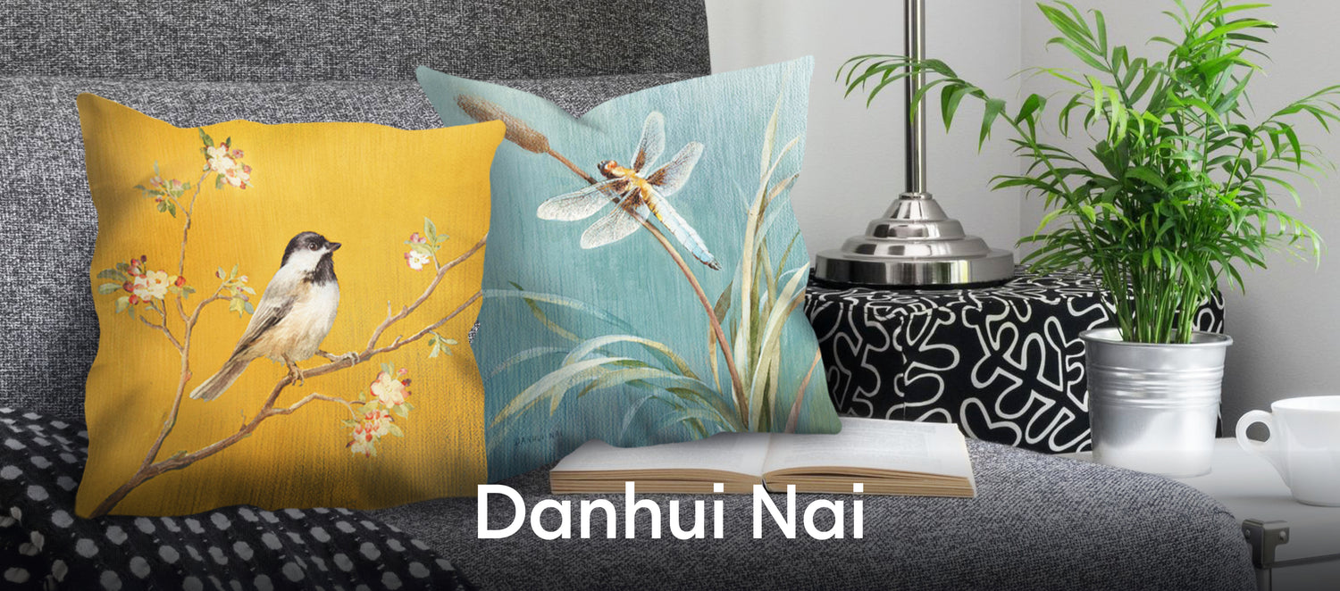 DanHui Throw Pillows