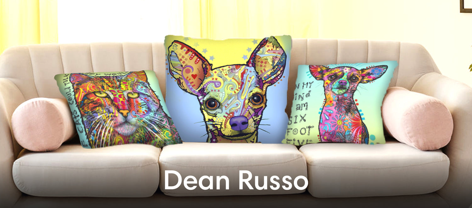 Dean Russo Throw Pillows