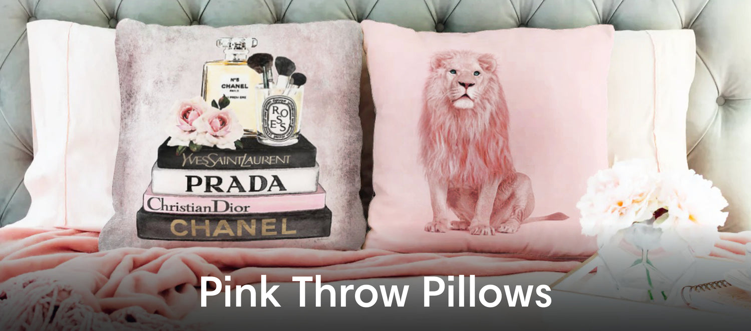 Pink Throw Pillows