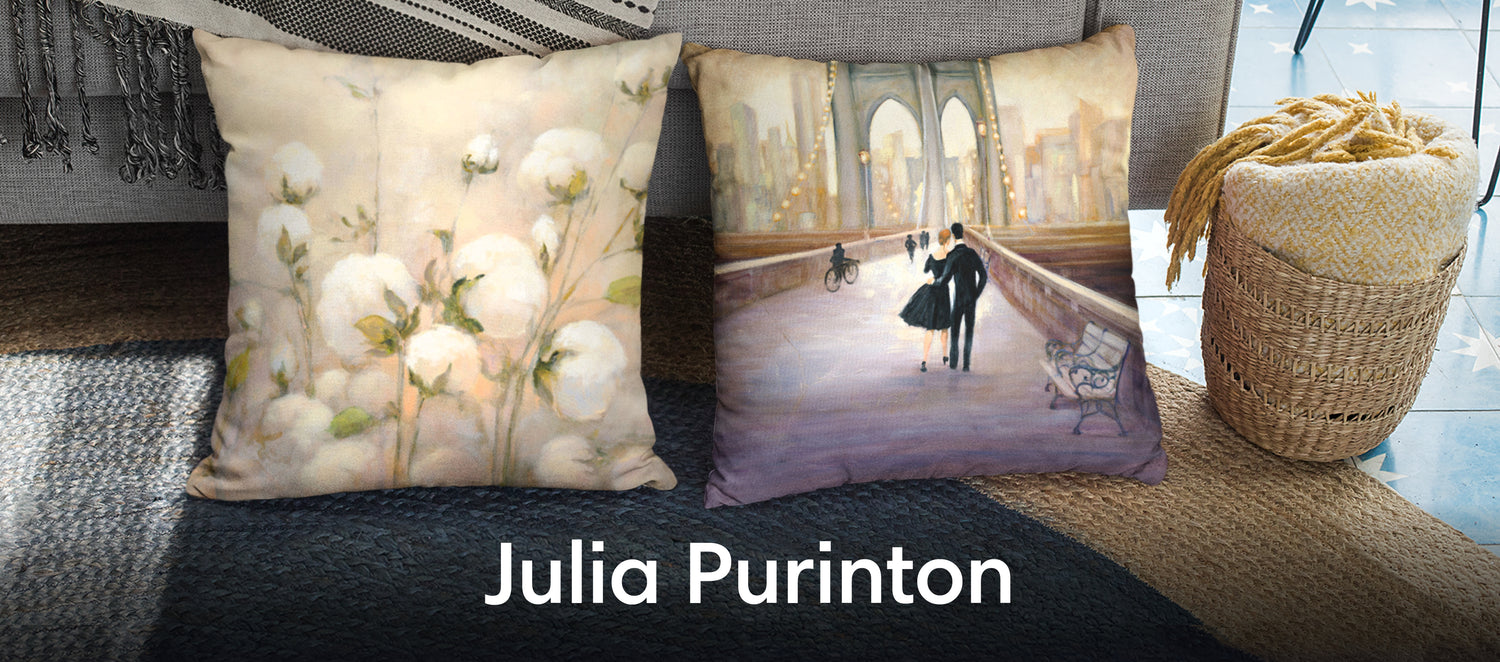 Julia Purinton Throw Pillows