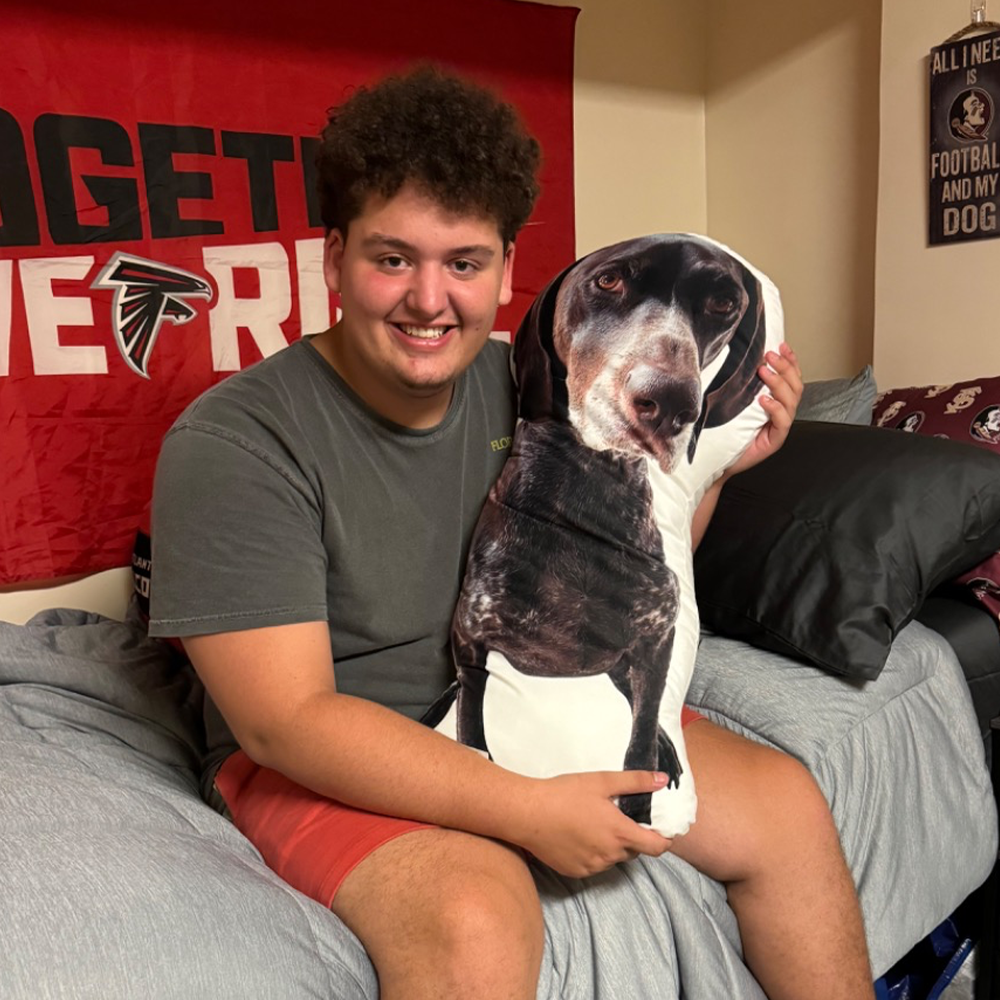 Dorm-approved comfort item