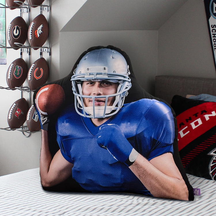 Custom Shaped Football Pillow