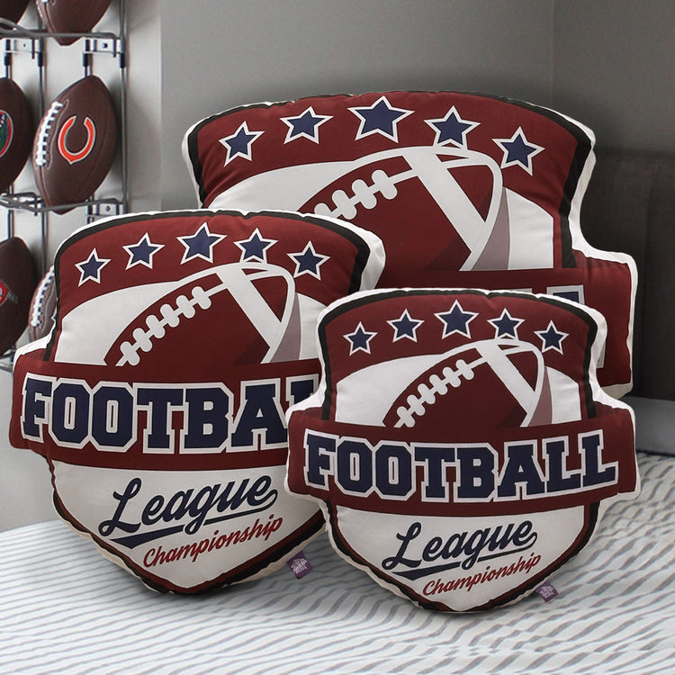 Custom Shaped Football Pillow