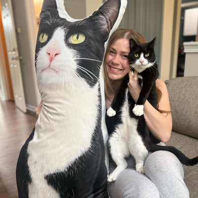 Custom cat pillow - Size: 60"