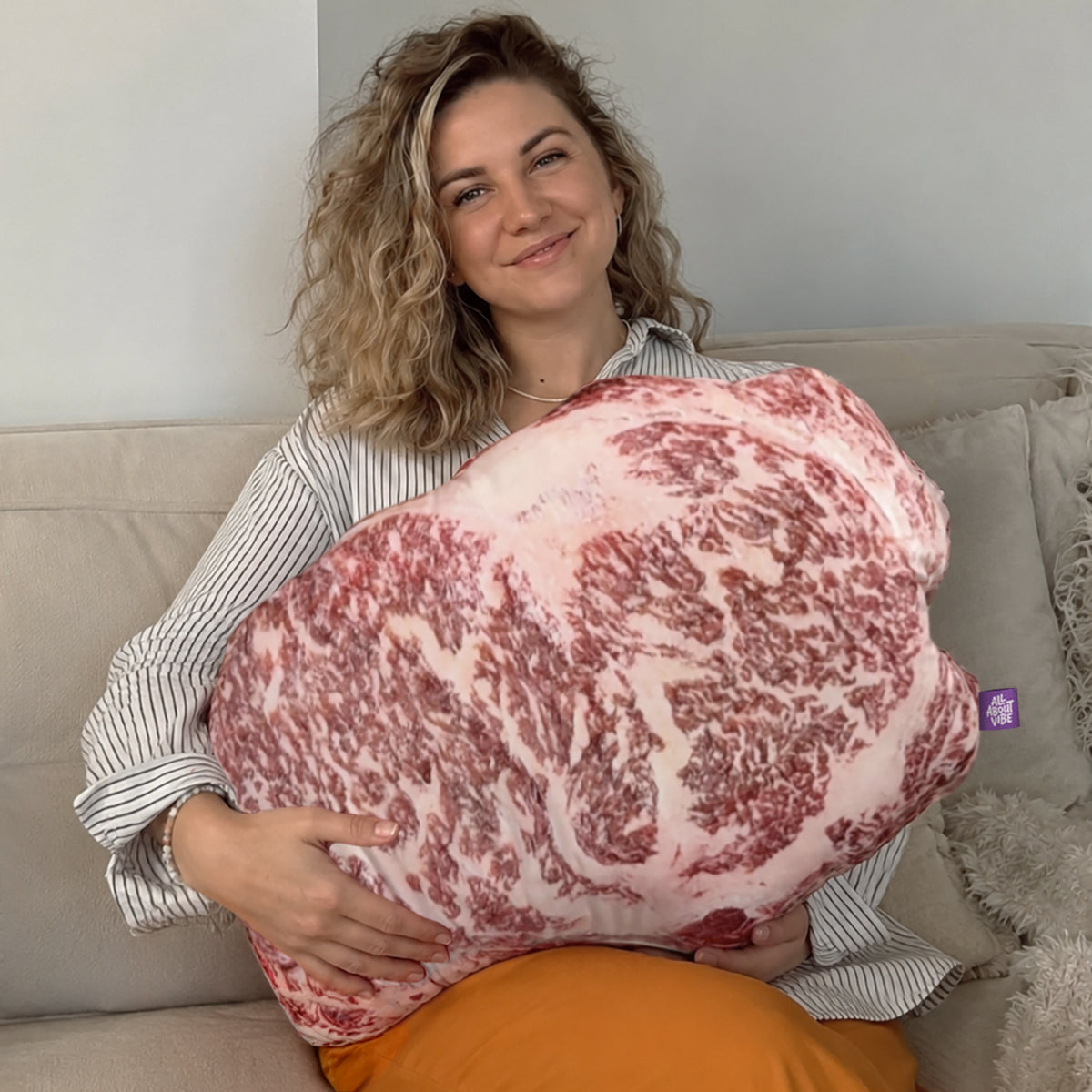 Wagyu Shaped Pillow