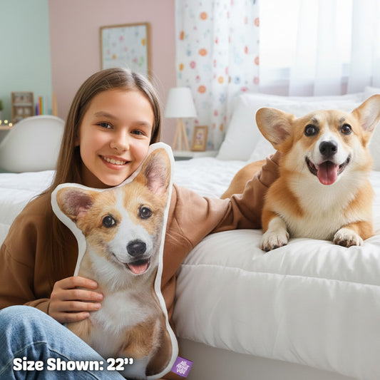 Custom Shaped Pillow For Pet Friends