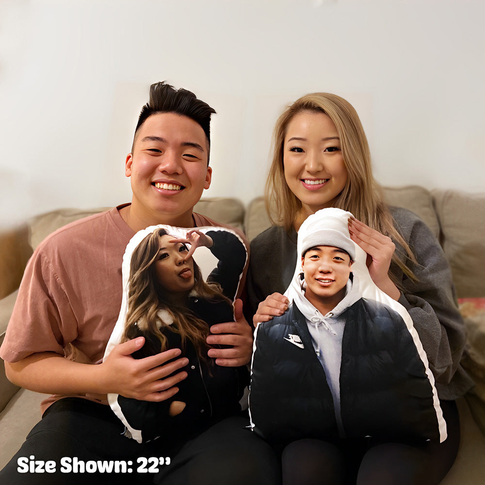 Custom Shaped Pillow For Valentine's Day