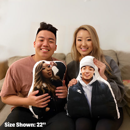 Custom Shaped Pillow For Valentine's Day