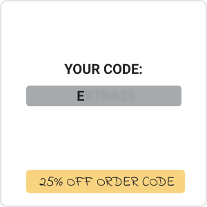 Exclusive 25% OFF Code