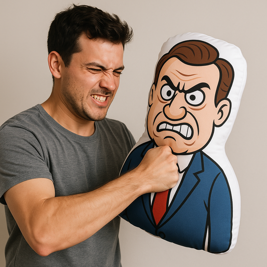 Almohada de Golpes Personalizada – La Almohada Definitiva para Aliviar el Estrés