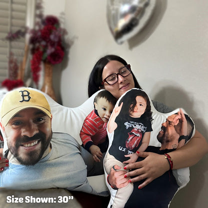 Custom Shaped Pillow For Valentine's Day