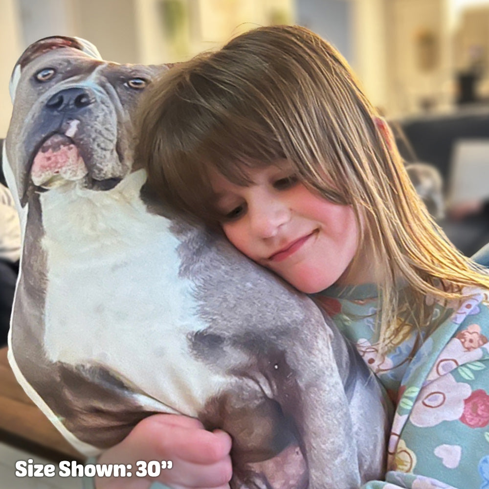 Custom Shaped Pillow For Pet Memorial