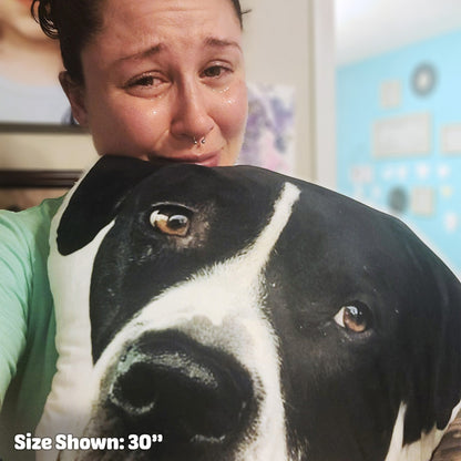 Custom Shaped Pillow For Pet Memorial