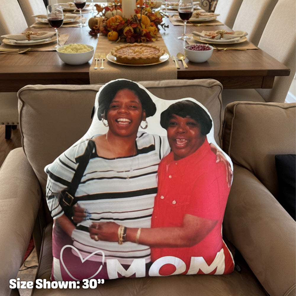 Custom Shaped Thanksgiving Pillow