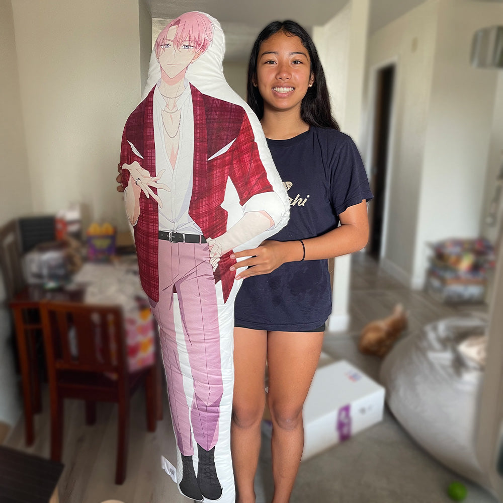 60" Custom Shaped Anime Pillow