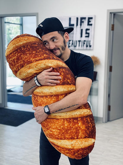 Realistic Bread Loaf Pillow